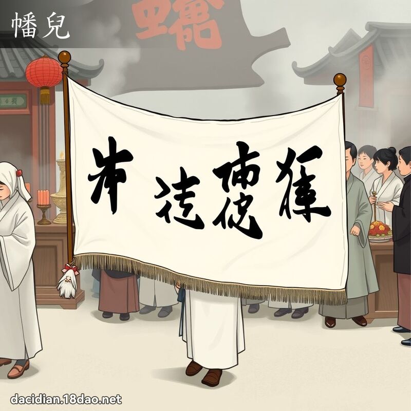 幡兒 - 國語大辭典配圖