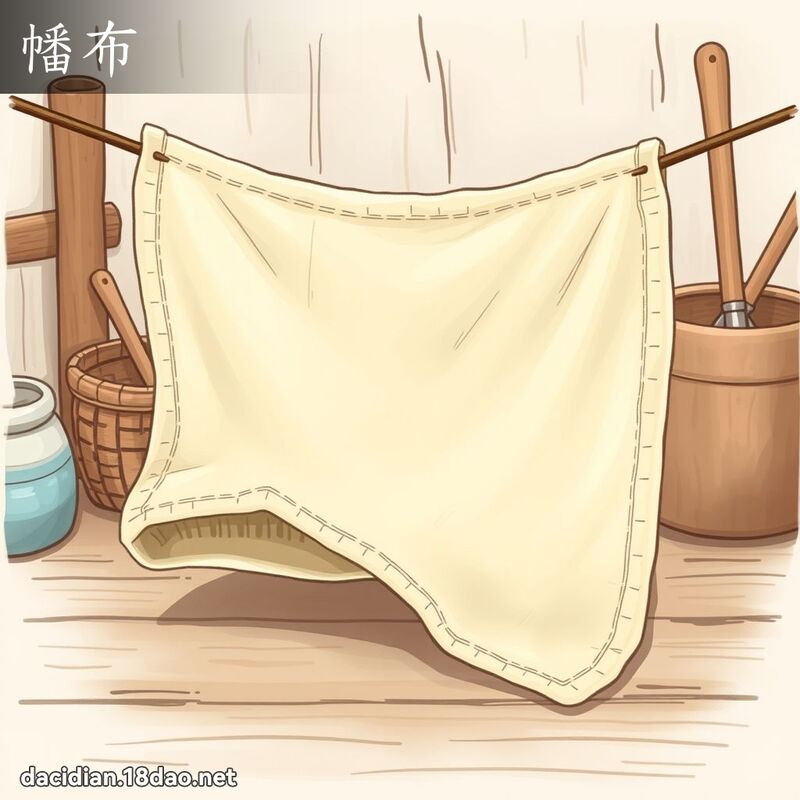 幡布 - 国语大辞典配图