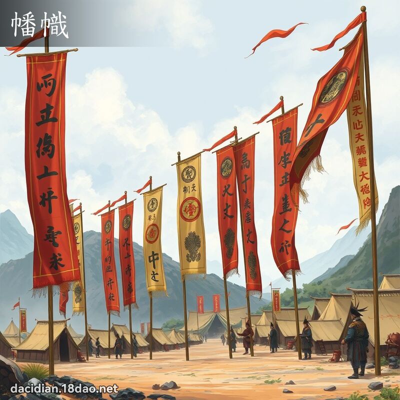 幡幟 - 國語大辭典配圖