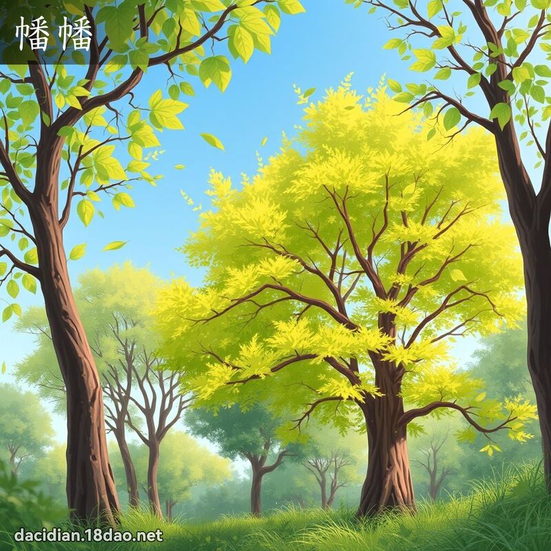幡幡 - 國語大辭典配圖