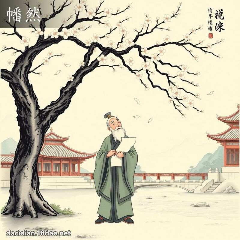 幡然 - 國語大辭典配圖