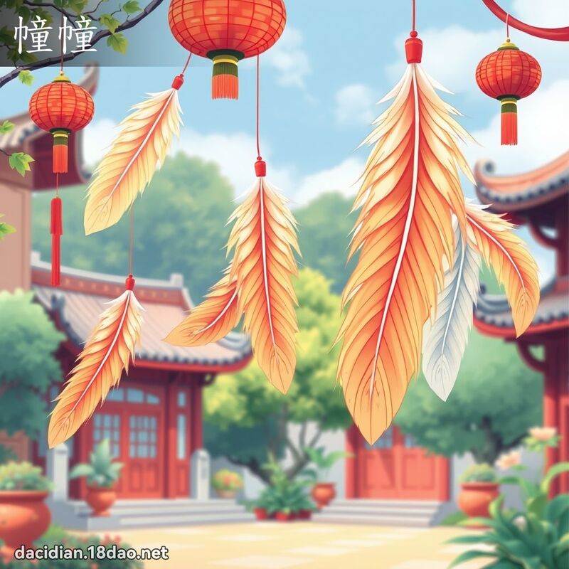 幢幢 - 国语大辞典配图