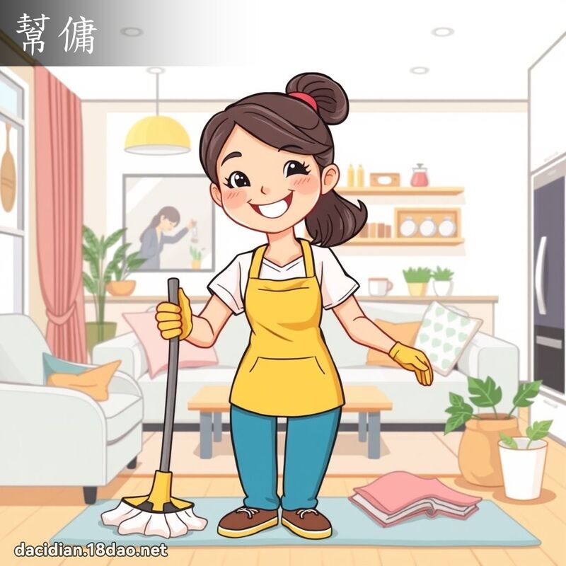 幫傭 - 國語大辭典配圖