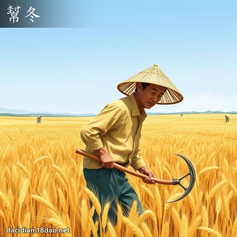 帮冬 - 国语大辞典配图
