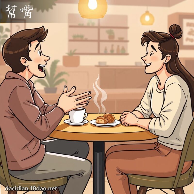 帮嘴 - 国语大辞典配图