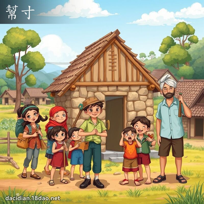 幫寸 - 國語大辭典配圖
