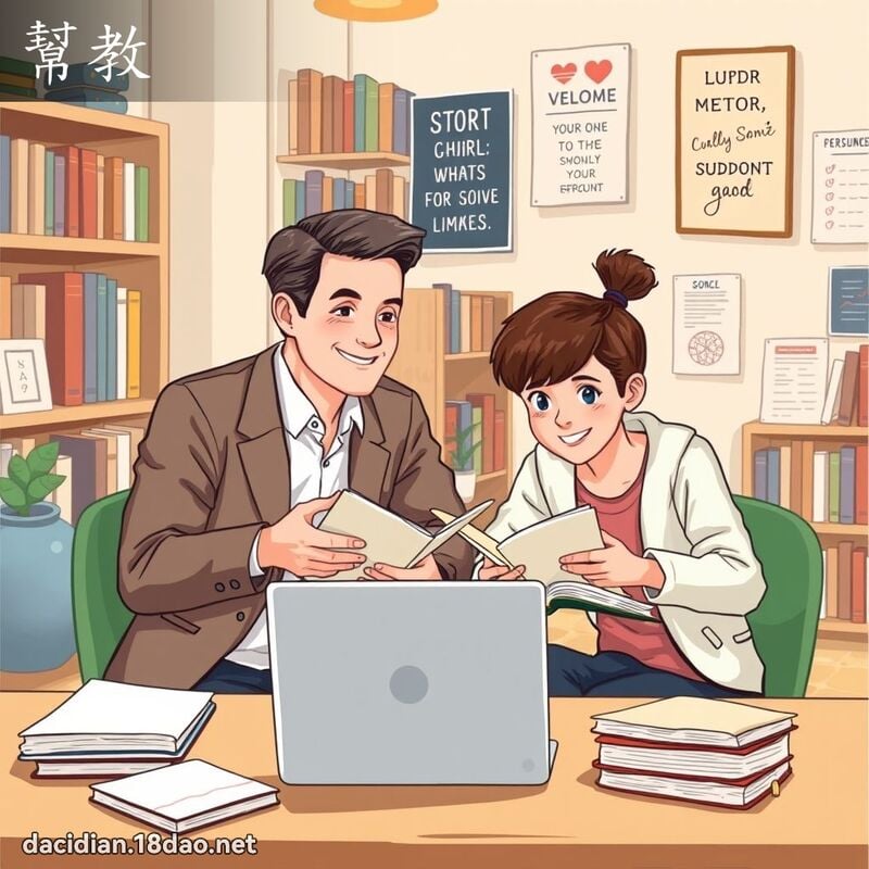 帮教 - 国语大辞典配图