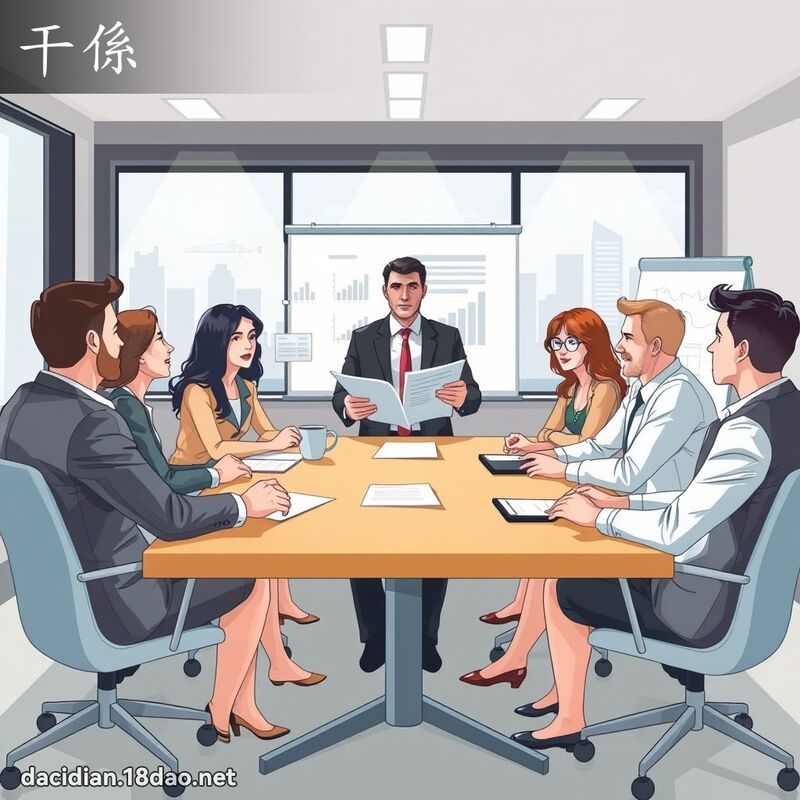 干係 - 国语大辞典配图