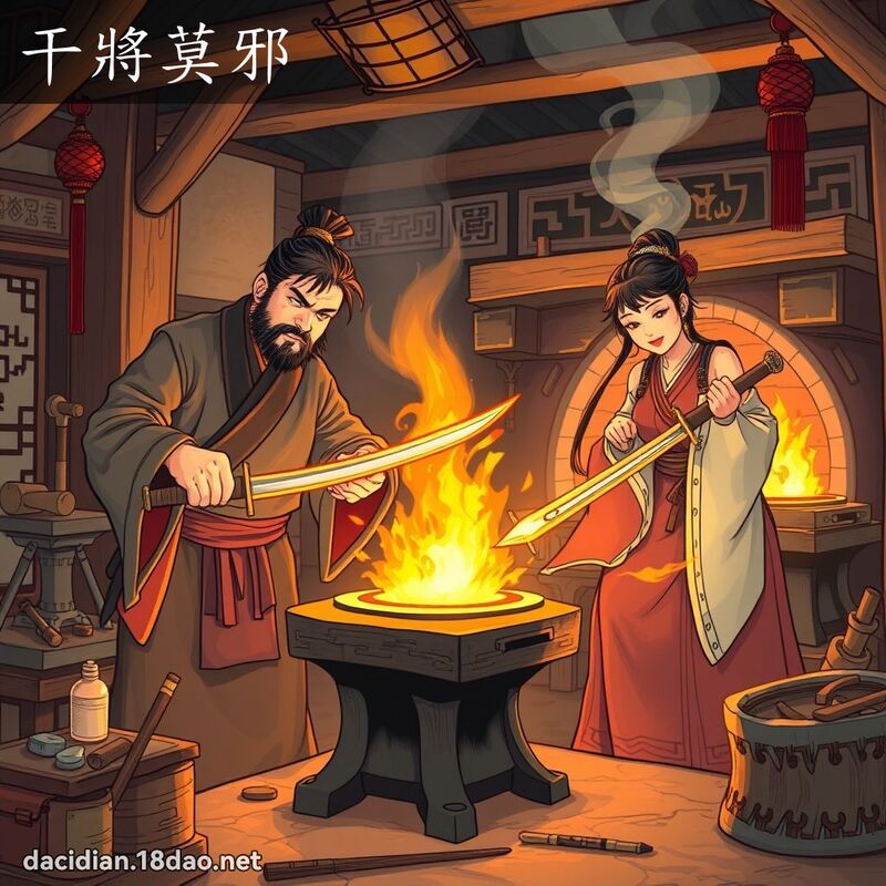 干將莫邪 - 國語大辭典配圖