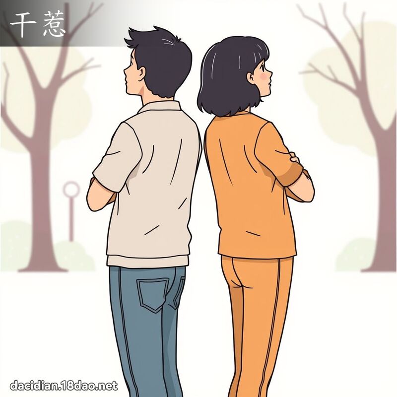 干惹 - 国语大辞典配图