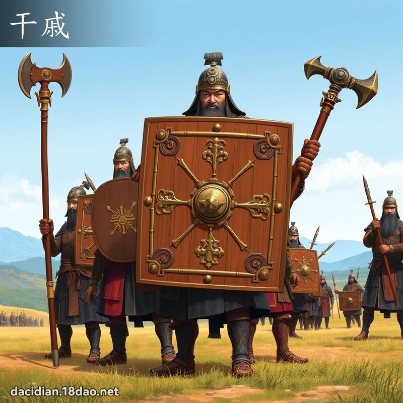 干戚 - 国语大辞典配图