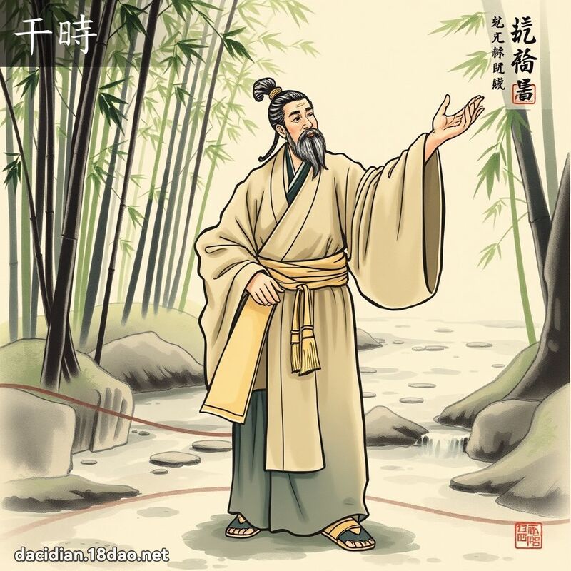 干时 - 国语大辞典配图