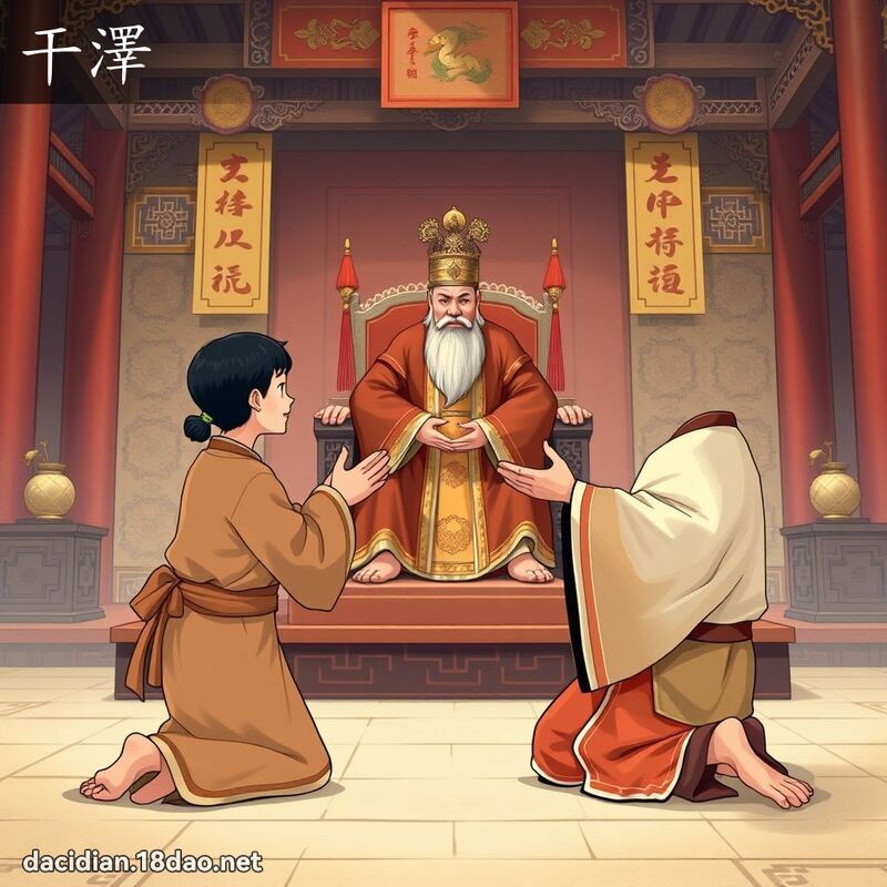 干泽 - 国语大辞典配图