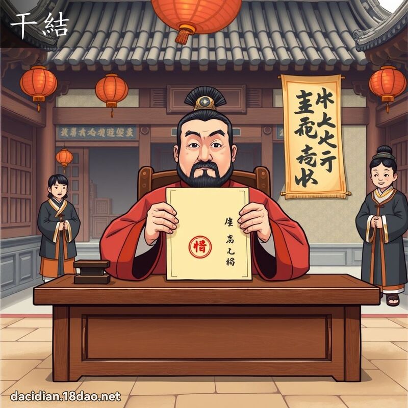 干結 - 國語大辭典配圖