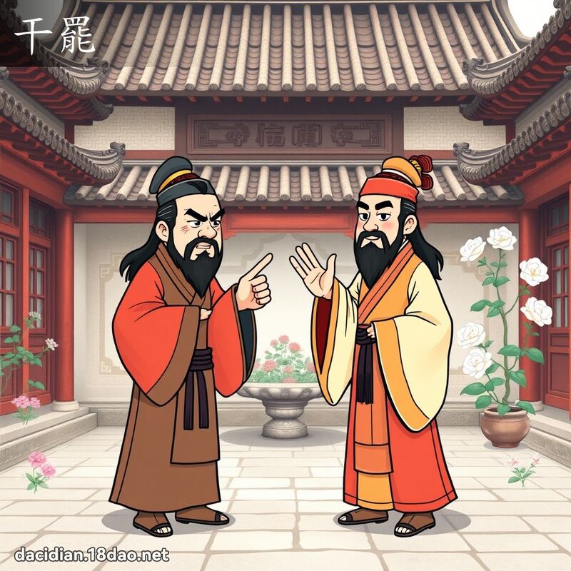 干罢 - 国语大辞典配图
