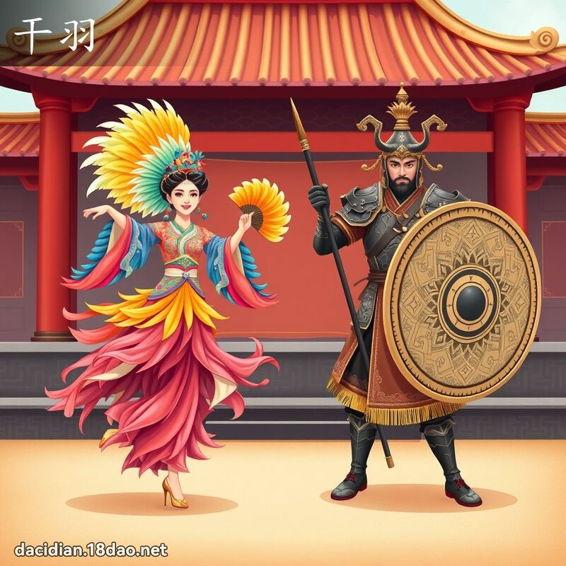 干羽 - 国语大辞典配图