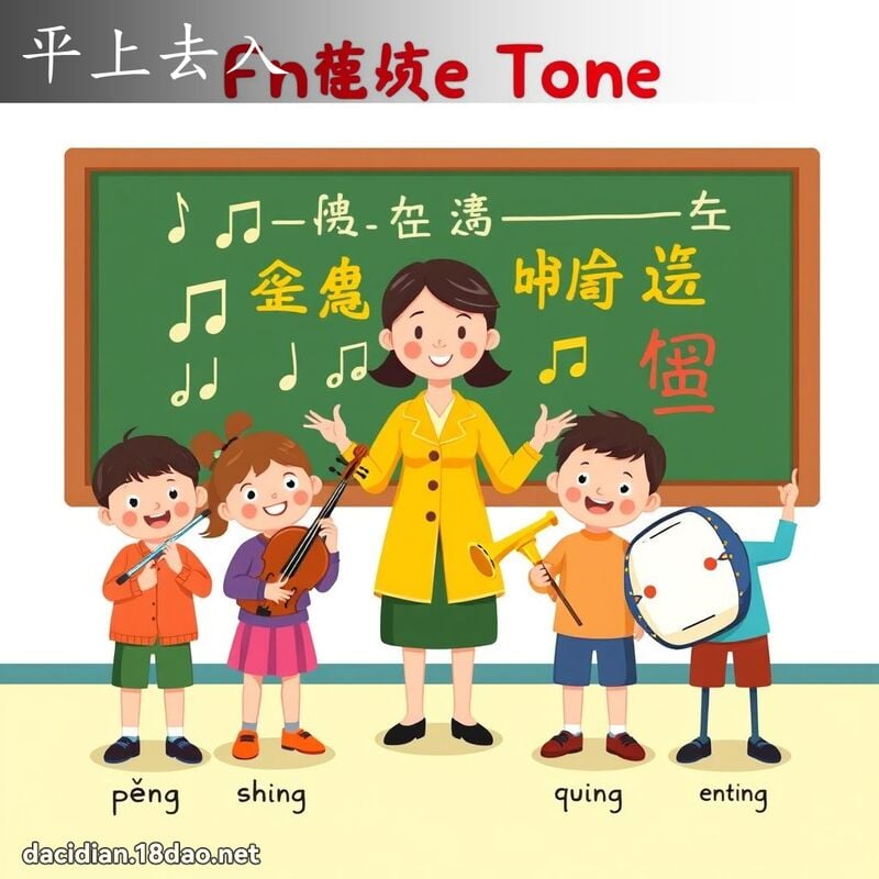 平上去入 - 国语大辞典配图