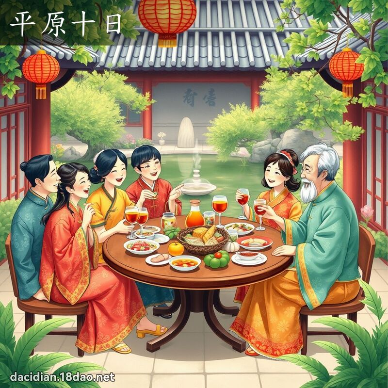 平原十日 - 國語大辭典配圖