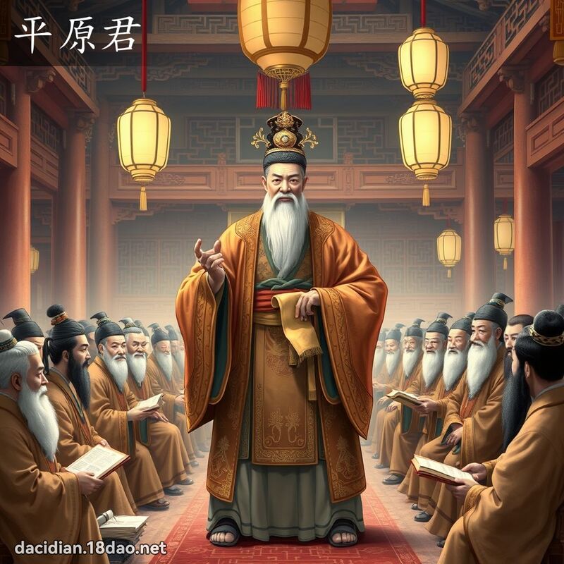 平原君 - 國語大辭典配圖