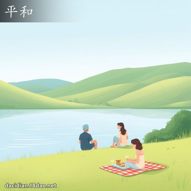 平和 - 国语大辞典配图