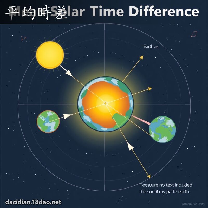 平均時差 - 國語大辭典配圖