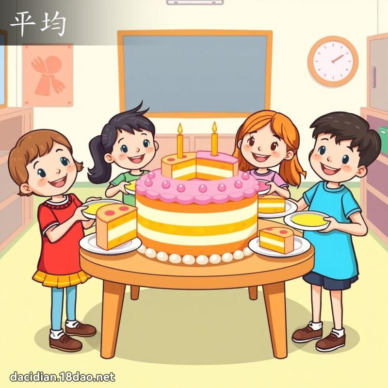 平均 - 國語大辭典配圖