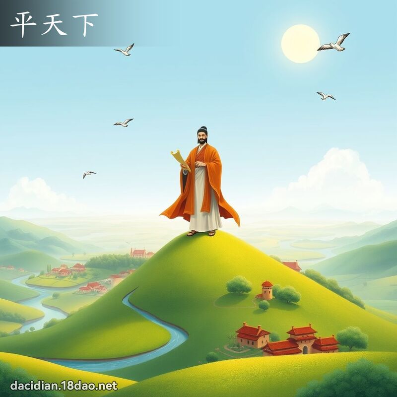 平天下 - 國語大辭典配圖