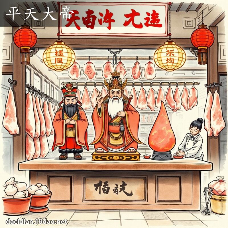 平天大帝 - 国语大辞典配图