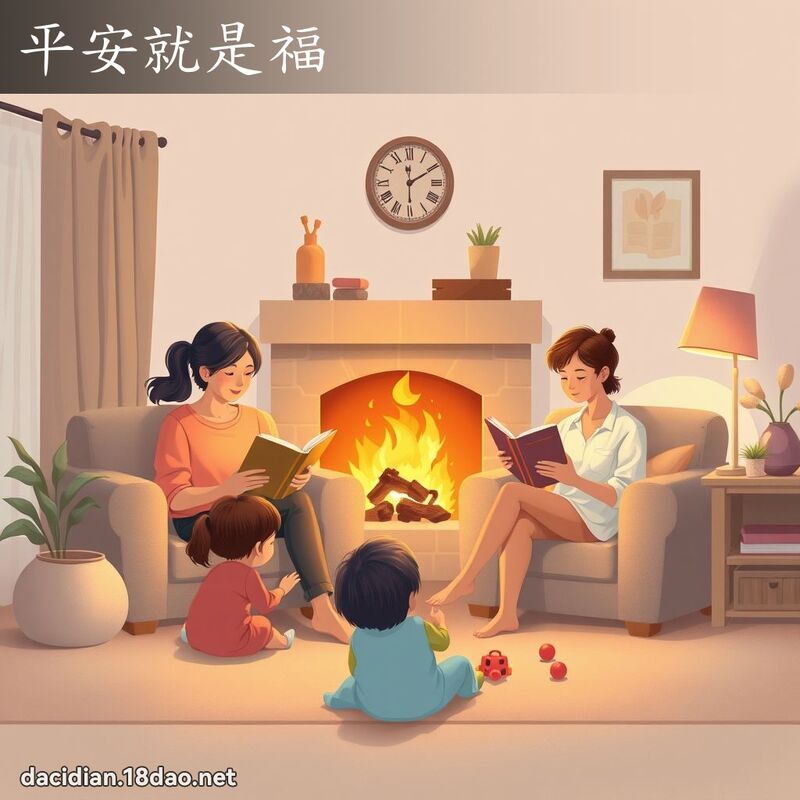 平安就是福 - 國語大辭典配圖
