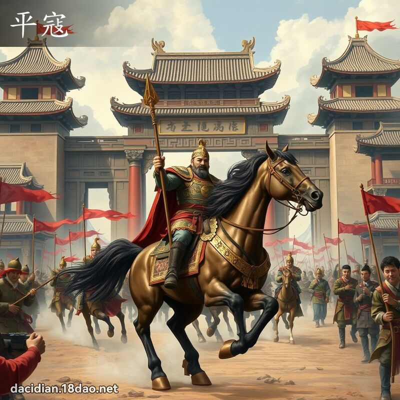 平寇 - 國語大辭典配圖