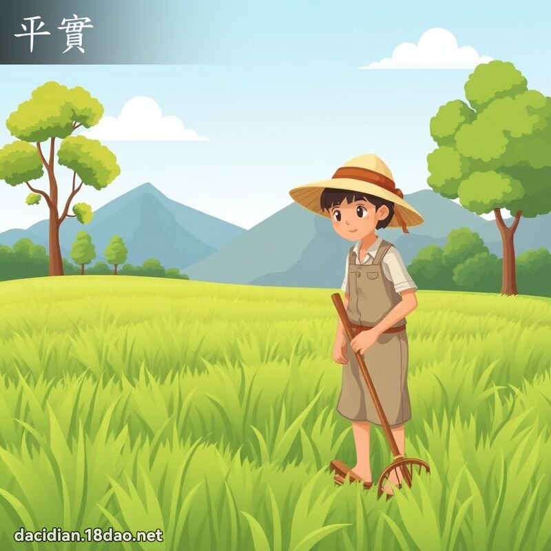 平实 - 国语大辞典配图