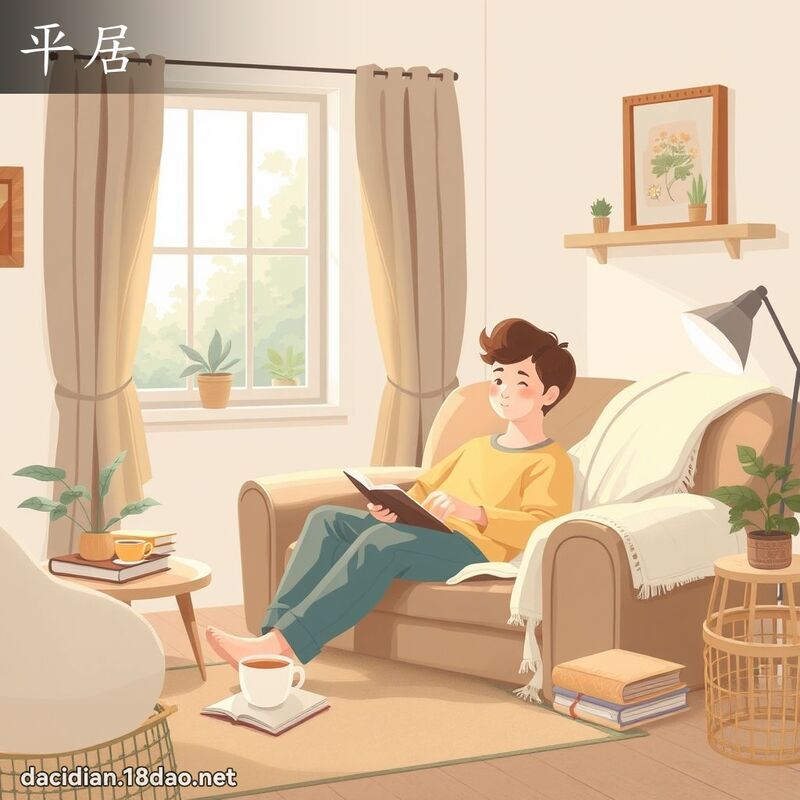 平居 - 国语大辞典配图