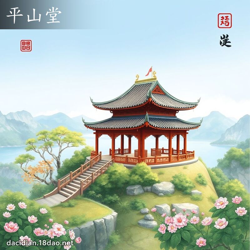 平山堂 - 国语大辞典配图