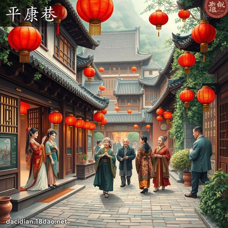平康巷 - 國語大辭典配圖