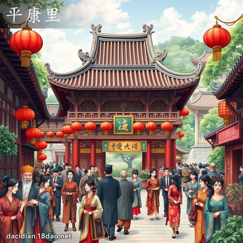 平康里 - 国语大辞典配图