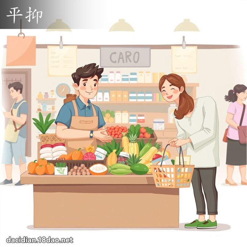 平抑 - 国语大辞典配图