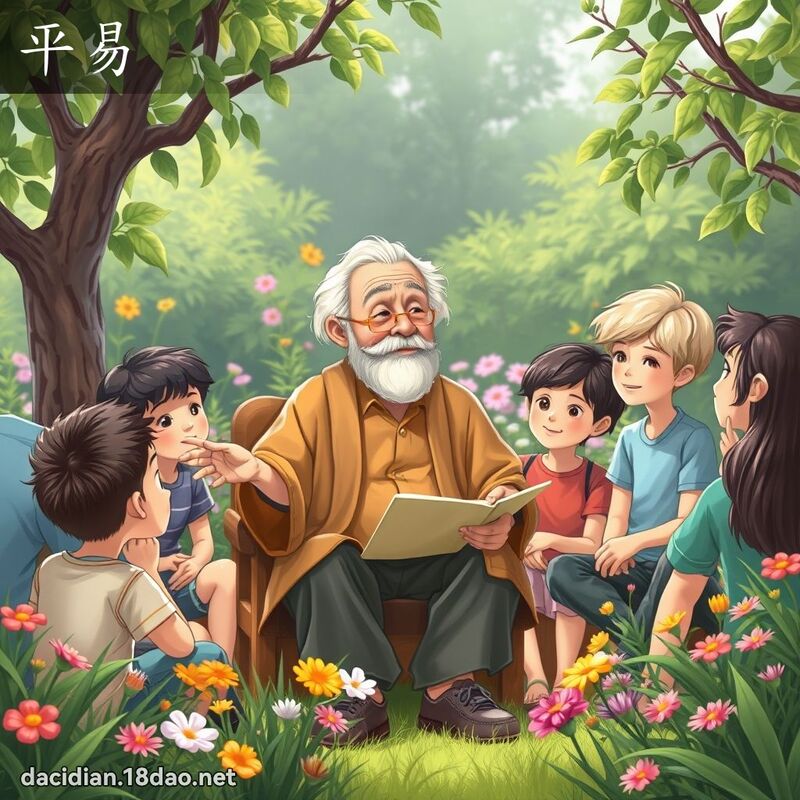 平易 - 国语大辞典配图