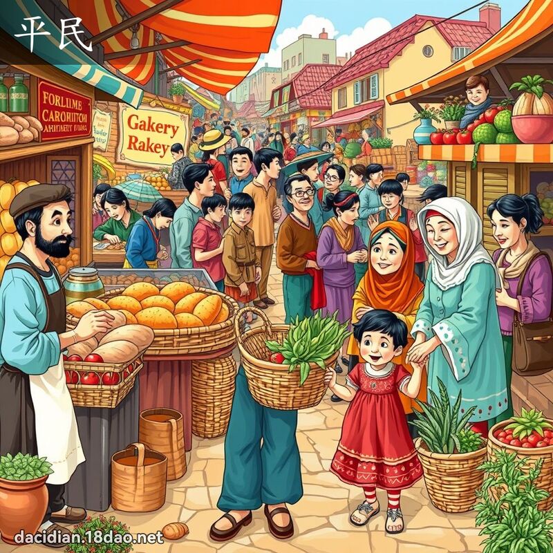 平民 - 國語大辭典配圖