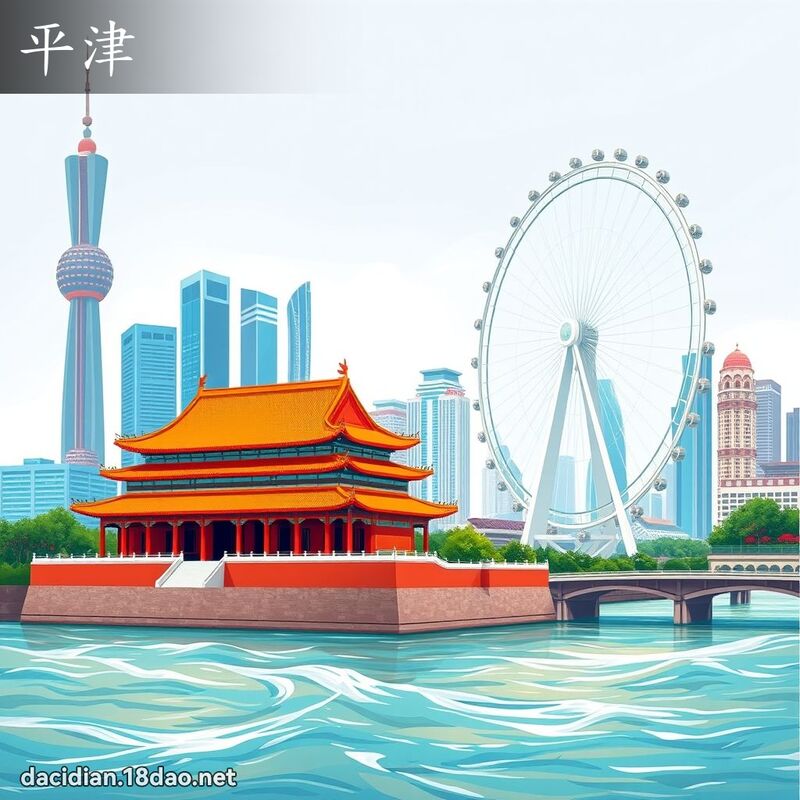 平津 - 国语大辞典配图