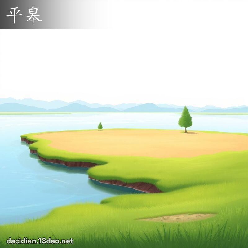 平皋 - 國語大辭典配圖