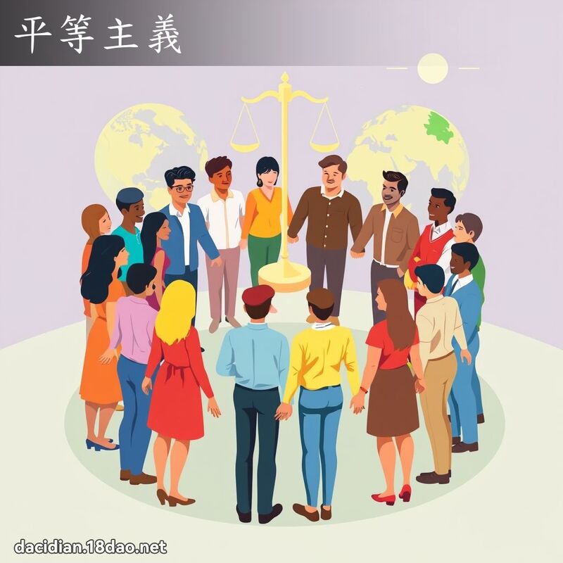 平等主义 - 国语大辞典配图
