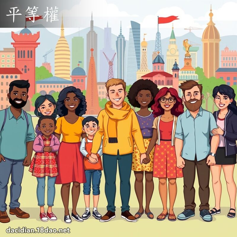 平等權 - 國語大辭典配圖