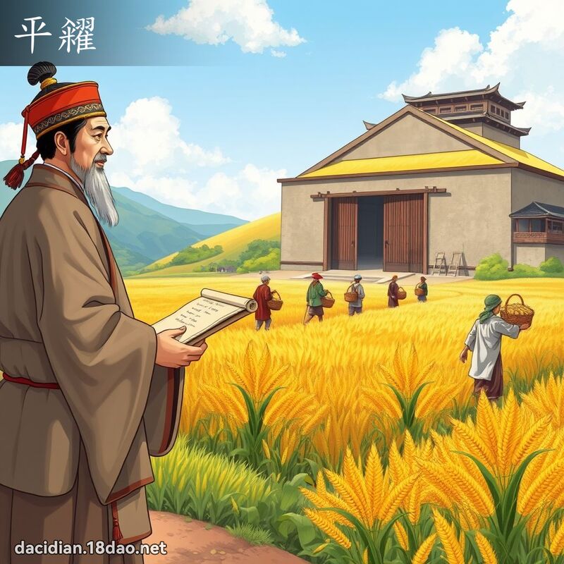 平糴 - 国语大辞典配图