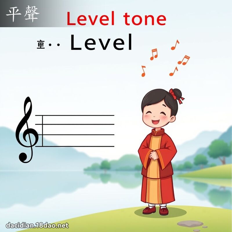 平声 - 国语大辞典配图
