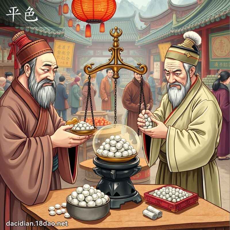 平色 - 國語大辭典配圖