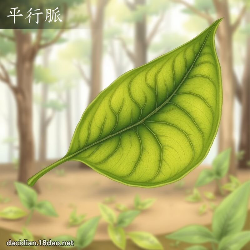 平行脉 - 国语大辞典配图