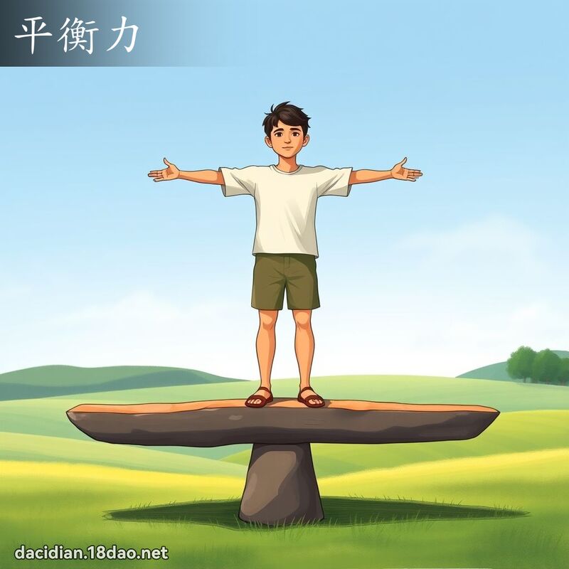 平衡力 - 国语大辞典配图