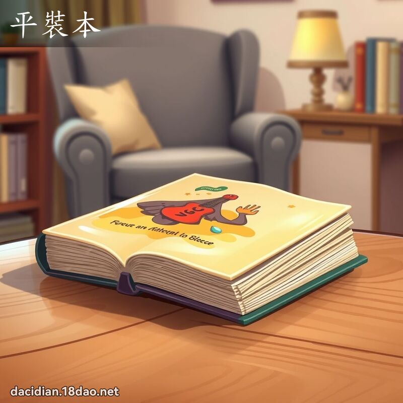 平裝本 - 國語大辭典配圖