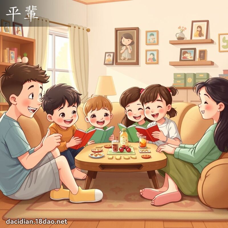 平辈 - 国语大辞典配图