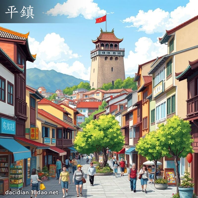 平镇 - 国语大辞典配图